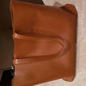Everlane Cognac Tote